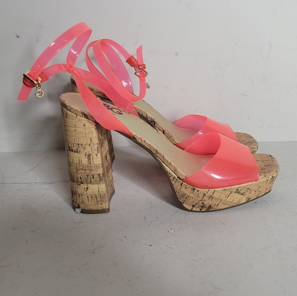 G By Guess Queen Platform Sandal SZ 9.5 - Picture 6 of 8